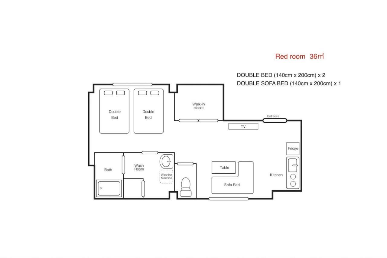 Es32 Elizabeth Garden Shinmachi Apartment Osaka Exterior photo